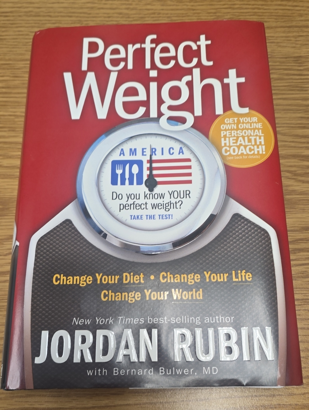 Perfect Weight by Jordan Rubin Hardcover Book